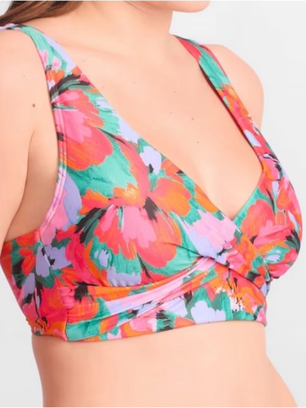 Sunsets NWT Elise Style Bikini Top size 40F/38G/36H